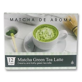 まっちゃ Amazon.com: Matcha Green Tea Latte Single Serve Cups, 6/12